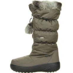 Damen Winterstiefel Snowboots Khaki - Khaki -Ausgewählte Fashion Boots-Geschäfte 10001967 05