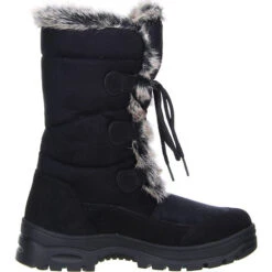 Vista Damen Snowboots Winterstiefel EISKRALLEN Schwarz Winterstiefel - Schwarz -Ausgewählte Fashion Boots-Geschäfte 10002159 06