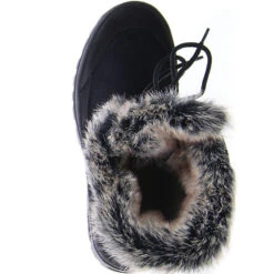 Vista Damen Snowboots Winterstiefel EISKRALLEN Schwarz Winterstiefel - Schwarz -Ausgewählte Fashion Boots-Geschäfte 10002159 07