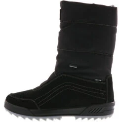 Damen Kurschaft Winterstiefel Snowboots Schwarz - Schwarz -Ausgewählte Fashion Boots-Geschäfte 10408340 05