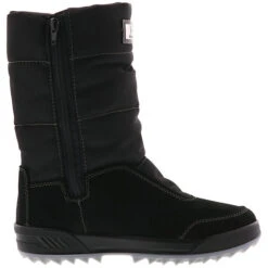 Damen Kurschaft Winterstiefel Snowboots Schwarz - Schwarz -Ausgewählte Fashion Boots-Geschäfte 10408340 06