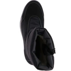 Damen Kurschaft Winterstiefel Snowboots Schwarz - Schwarz -Ausgewählte Fashion Boots-Geschäfte 10408340 07