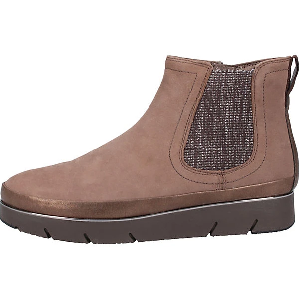 Tamaris Stiefelette Keilstiefel - Taupe 4 Tamaris Stiefelette Keilstiefel - Taupe – Bild 2