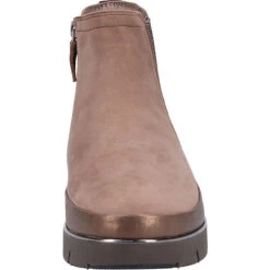 Tamaris Stiefelette Keilstiefel - Taupe 11 Tamaris Stiefelette Keilstiefel - Taupe -Ausgewählte Fashion Boots-Geschäfte 12795257 03