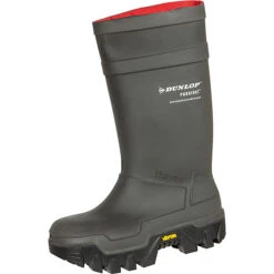 Dunlop Sicherheitsstiefel PU Thermo+ Explorer S5 - Dunkelgrün