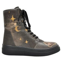 Dogo Future Boots - Owl Family Schnürstiefel - Schwarz -Ausgewählte Fashion Boots-Geschäfte 13033059 03