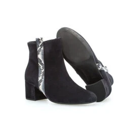 Gabor Elegante Stiefeletten Rauleder Blau Klassische Stiefeletten - Blau -Ausgewählte Fashion Boots-Geschäfte 13121613 05