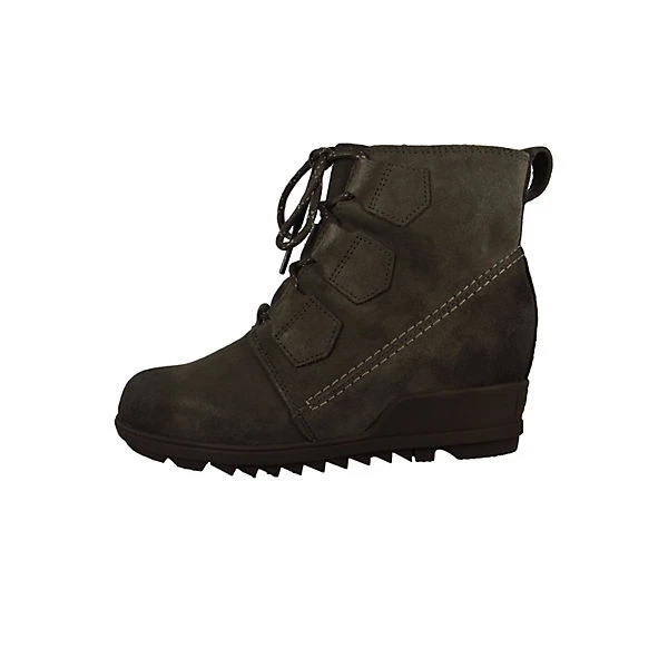 Sorel Damen Keil-Stiefelette EVIE Lace Major Grau NL3322-245 Ankle Boots - Braun 4 Sorel Damen Keil-Stiefelette EVIE Lace Major Grau NL3322-245 Ankle Boots - Braun – Bild 2