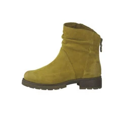 Marco Tozzi Damen Leder Stiefelette Ankle Boot Mustard Gelb 2-2-25866-33 606 Ankle Boots - Gelb -Ausgewählte Fashion Boots-Geschäfte 13502745 02