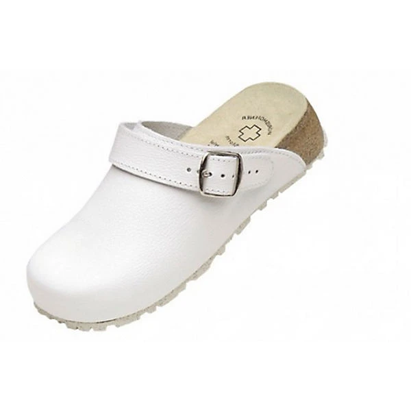 Unisex Rutschfester Bio-Gesundheits-Küchenclog Mit Umklappbarem Fersenriemen / Keilfussbett Arbeitshalbschuhe - Weiß 3 Unisex Rutschfester Bio-Gesundheits-Küchenclog Mit Umklappbarem Fersenriemen / Keilfussbett Arbeitshalbschuhe - Weiß