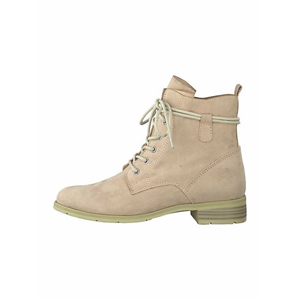 Marco Tozzi Schnürstiefel Schnürstiefel - Beige 4 Marco Tozzi Schnürstiefel Schnürstiefel - Beige – Bild 2