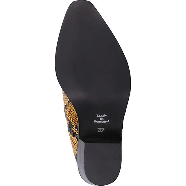 Stiefelette Biker Boots - Gelb 9 Stiefelette Biker Boots - Gelb – Bild 7