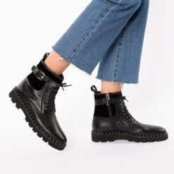 Susan 66 Schnürstiefeletten - Schwarz -Ausgewählte Fashion Boots-Geschäfte 15495052 02