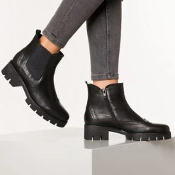 Gabor Chelsea Boots - Schwarz -Ausgewählte Fashion Boots-Geschäfte 15504030 02