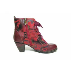 Laura Vita Stiefelette - Rot -Ausgewählte Fashion Boots-Geschäfte 15776405 04