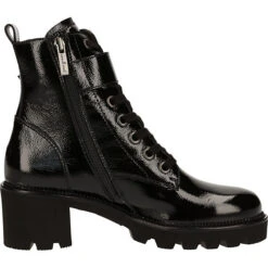 Paul Green Stiefelette Schnürstiefeletten - Schwarz 12 Paul Green Stiefelette Schnürstiefeletten - Schwarz -Ausgewählte Fashion Boots-Geschäfte 16195071 04