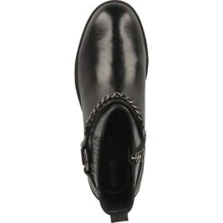 Geox Stiefelette Biker Boots - Schwarz -Ausgewählte Fashion Boots-Geschäfte 16279946 06