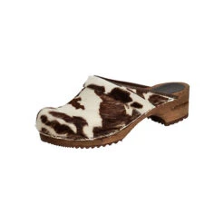 Sanita Gartenclogs Damen Clog - Braun/weiß