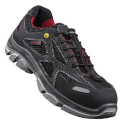 ESD Sicherheitshalbschuhe THILO LOW S1 Sicherheitshalbschuhe - Schwarz/rot