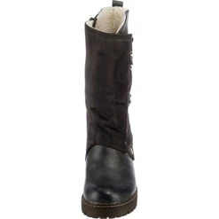 Winterstiefel - Dunkelgrau -Ausgewählte Fashion Boots-Geschäfte 19571094 04