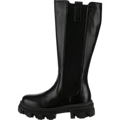 J&F Chunky High Boots - Schwarz -Ausgewählte Fashion Boots-Geschäfte 19908897 03