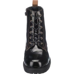 Smooth 6 Eye Boot Schnürstiefeletten - Schwarz -Ausgewählte Fashion Boots-Geschäfte 20030853 04