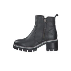 Tamaris Damen Elegante Stiefelette 1-25492-25 Schwarz 001 BLACK Leder Mit TOUCH-IT Ankle Boots - Schwarz -Ausgewählte Fashion Boots-Geschäfte 20037768 04