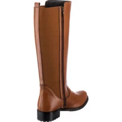 Flach Lederboot Klassische Stiefel -Ausgewählte Fashion Boots-Geschäfte 20074004 05