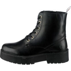 Echtleder Plateau Boot Schnürstiefeletten -Ausgewählte Fashion Boots-Geschäfte 20074221 03
