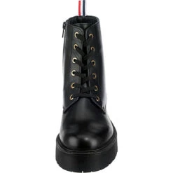 Echtleder Plateau Boot Schnürstiefeletten -Ausgewählte Fashion Boots-Geschäfte 20074221 04