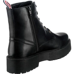 Echtleder Plateau Boot Schnürstiefeletten -Ausgewählte Fashion Boots-Geschäfte 20074221 05