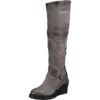 A.S.98 A30312-0101 Keilstiefel - Dunkelgrau -Ausgewählte Fashion Boots-Geschäfte 20218028 01