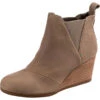 Toms Kelsey Klassische Stiefeletten - Taupe -Ausgewählte Fashion Boots-Geschäfte 20832859 01