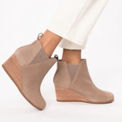 Toms Kelsey Klassische Stiefeletten - Taupe -Ausgewählte Fashion Boots-Geschäfte 20832859 02