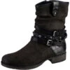 Biker Boots - Dunkelgrau -Ausgewählte Fashion Boots-Geschäfte 20957996 01