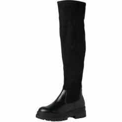 Marco Tozzi Earth Edition Overknee Overknee-Stiefel - Schwarz
