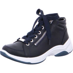 Ara Stiefelette Damen Sneakers Low - Blau