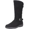 Waldläufer Damen Comfort Stiefelette Klassische Stiefel - Schwarz