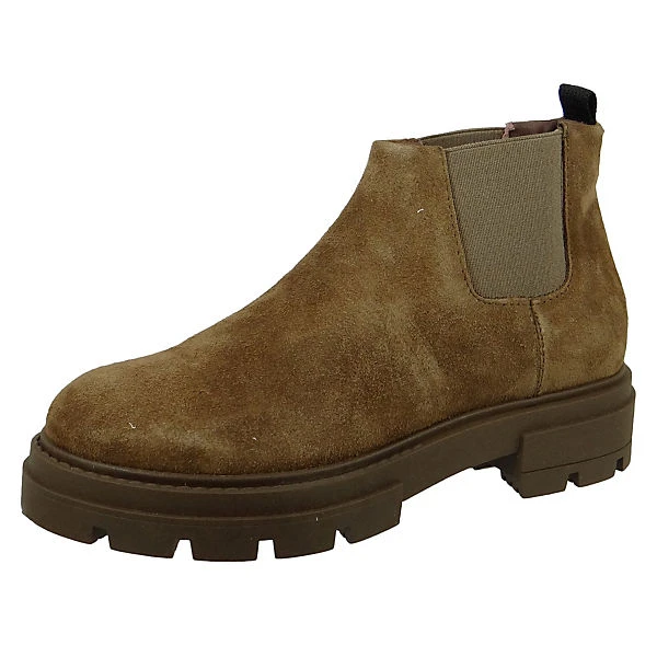 MJUS Damen Elegante Stiefelette 5806 Beatrix M79213-0201-6942 Grau Mud Leder Ankle Boots - Grau 3 MJUS Damen Elegante Stiefelette 5806 Beatrix M79213-0201-6942 Grau Mud Leder Ankle Boots - Grau