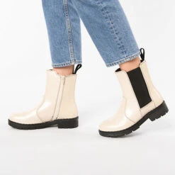 Chelsea Boots - Beige -Ausgewählte Fashion Boots-Geschäfte 22524630 02
