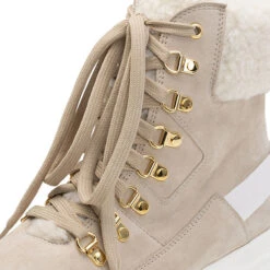 Trekkingschuhe Damen Leder - Damen Winterschuhe Gefüttert Mit Absatz - Wanderschuhe Damen - Stiefeletten Damen Winter Bequem Damen Stiefeletten Leder -Ausgewählte Fashion Boots-Geschäfte 22750736 04