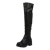 Tom Tailor Overknees - Schwarz 1 Tom Tailor Overknees - Schwarz -Ausgewählte Fashion Boots-Geschäfte 23458885 01