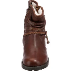 Derbe Schnallen Leder Boots Winterstiefeletten -Ausgewählte Fashion Boots-Geschäfte 24666432 04