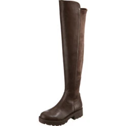 Buffalo Mireya Overknee Overknee-Stiefel - Taupe