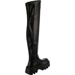 Buffalo Flora Overknee Overknee-Stiefel - Schwarz -Ausgewählte Fashion Boots-Geschäfte 24941691 05