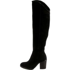 J&F Overknee-Stiefel - Schwarz -Ausgewählte Fashion Boots-Geschäfte 25025291 03