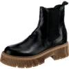 J&F Chelsea Boots - Schwarz