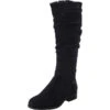Slouchy Casual Warm Leder Boot Winterstiefel -Ausgewählte Fashion Boots-Geschäfte 25037490 01