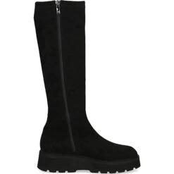Caprice Black Stretch Plateau-Stiefel -Ausgewählte Fashion Boots-Geschäfte 25746373 04