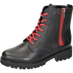 Remonte Stiefeletten Schnürstiefeletten - Schwarz
